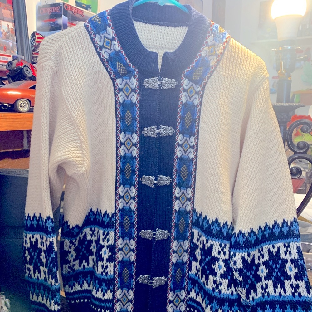 Wool vintage jacket coat regular wear
